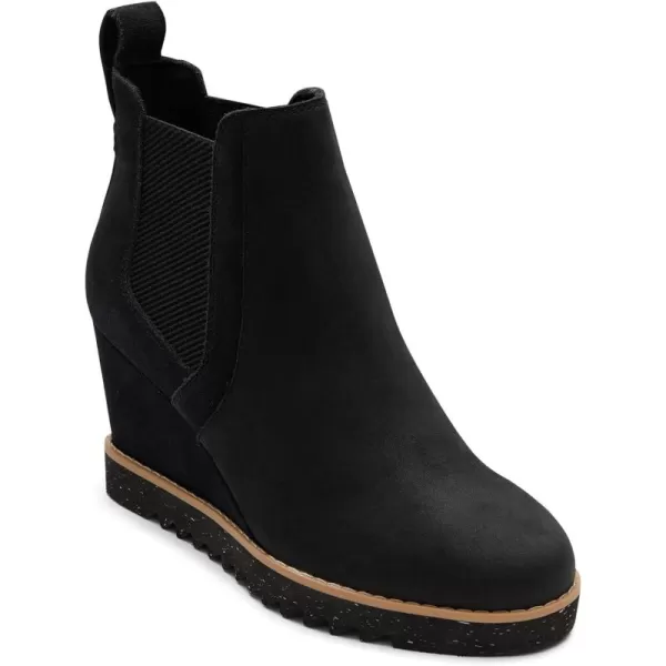 imageTOMS Womens Maddie BootBlack LeatherSuede