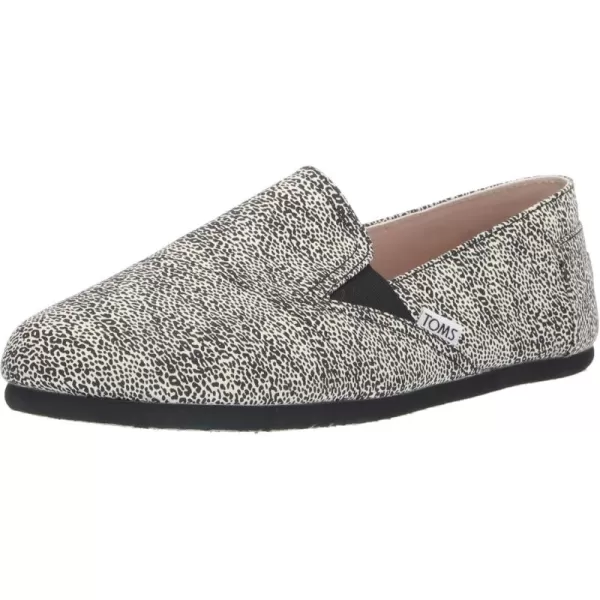 imageTOMS Womens Redondo Loafer FlatOff White Mini Leopard Print