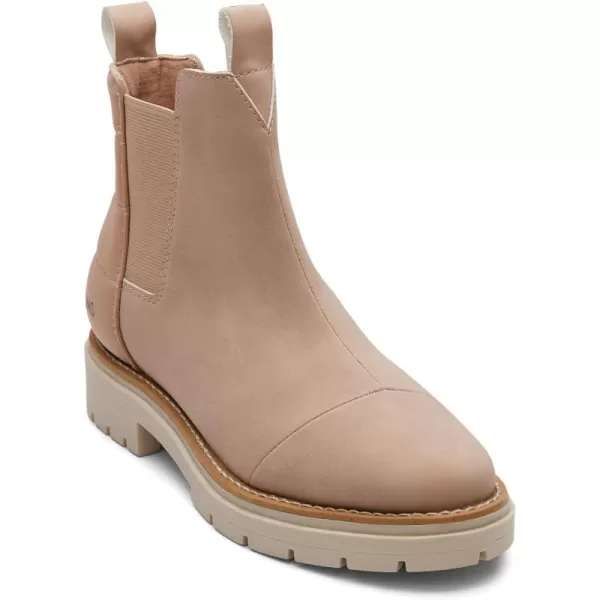 imageTOMS Womens Skylar BootWarm Taupe Synthetic NubuckMatte Woven