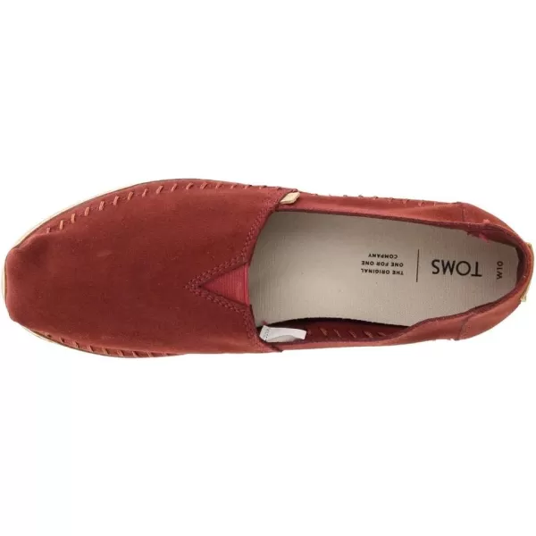 imageTOMS Mens Alpargata Crepe Faux Shearling SlipOnMuscat Suede