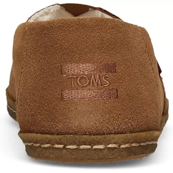 imageTOMS Mens Alpargata Crepe Faux Shearling SlipOnTan