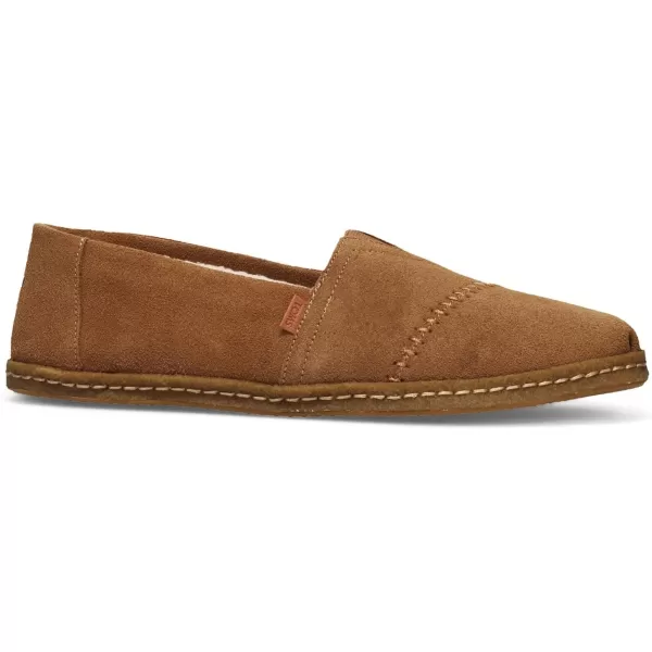 imageTOMS Mens Alpargata Crepe Faux Shearling SlipOnTan
