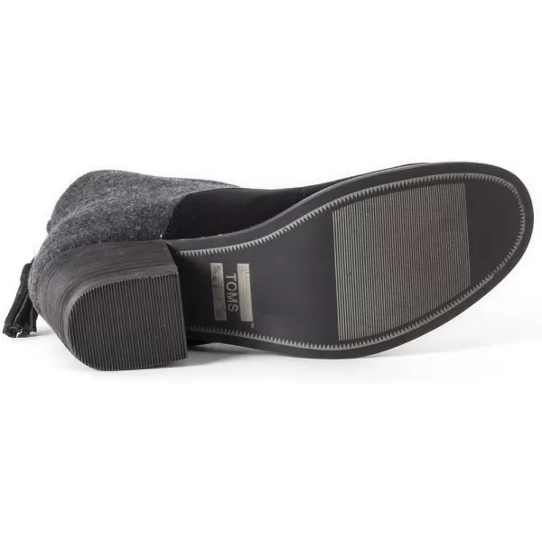 imageTOMS Womens Alpargata Slip On Flats Casual  BlueBlack