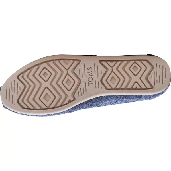 imageTOMS Womens Alpargata Slip On Flats Casual  BlueBlue