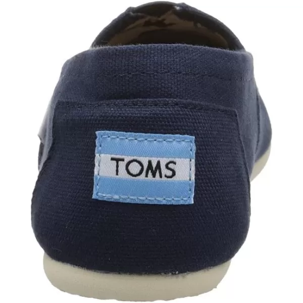 imageTOMS Womens Alpargata Slip On Flats Casual  BlueNavy