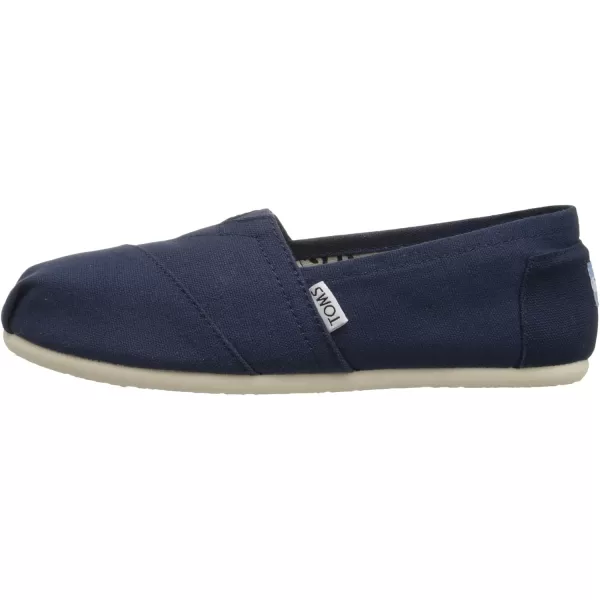 imageTOMS Womens Alpargata Slip On Flats Casual  BlueNavy