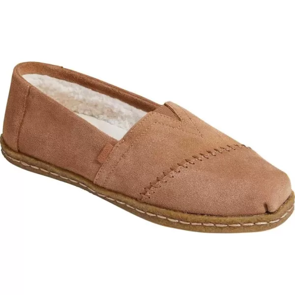 Toffee Suede/Faux Shearling