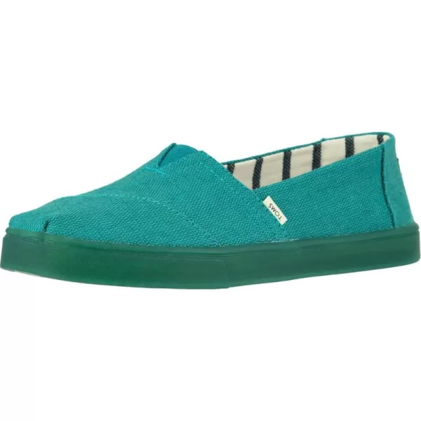imageTOMS Womens Alpargata Cupsole  GreenGreen Lake Heritage