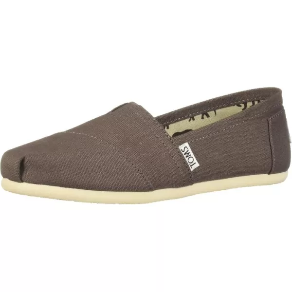 imageTOMS Womens Alpargata Slip On Flats Casual  BlueAsh