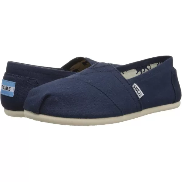 imageTOMS Womens Alpargata Slip On Flats Casual  BlueNavy