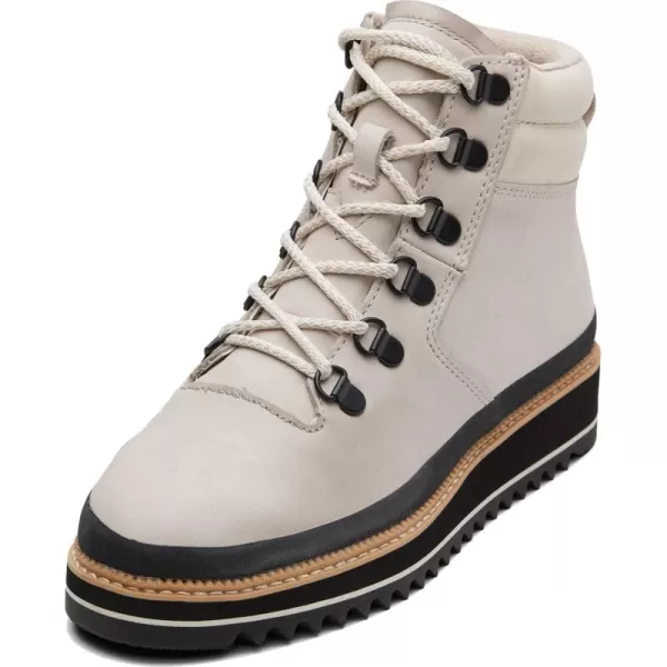 imageTOMS Womens Mojave Leopard Round Toe Lace Up Casual Boots Ankle Low Heel 12quot  BrownMushroom