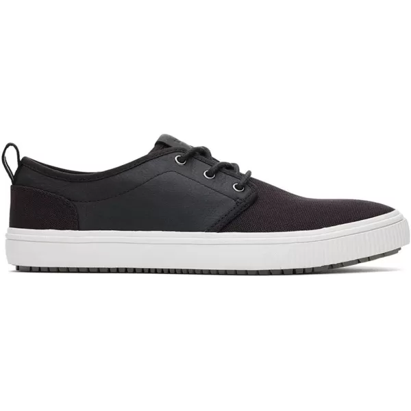 imageTOMS Mens Carlo Terrain Sneakers Shoes  GreyBlack Canvas and Leather