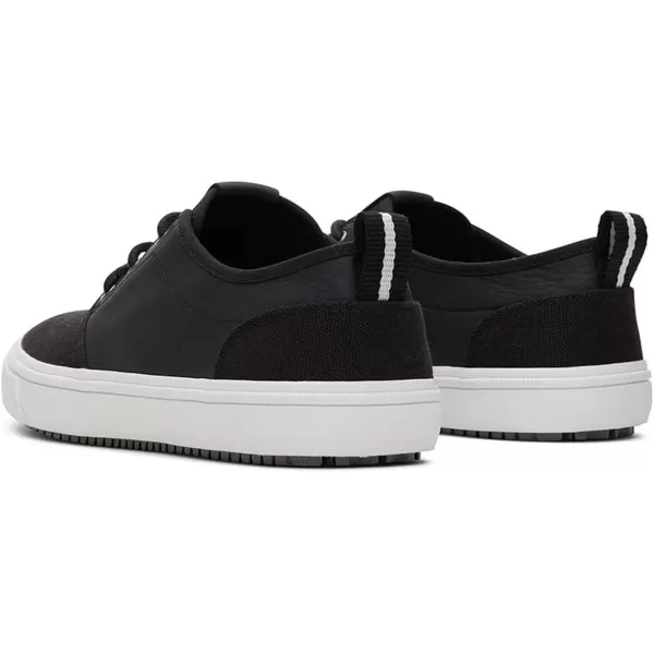 imageTOMS Mens Carlo Terrain Sneakers Shoes  GreyBlack Canvas and Leather