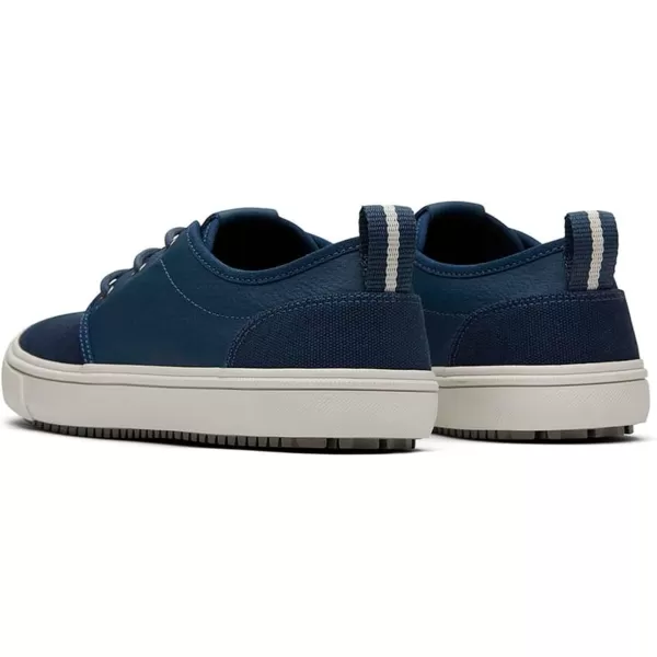 imageTOMS Mens Carlo Terrain Sneakers Shoes  GreyDark Indigo Canvas and Leather
