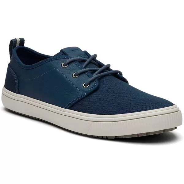 imageTOMS Mens Carlo Terrain Sneakers Shoes  GreyDark Indigo Canvas and Leather