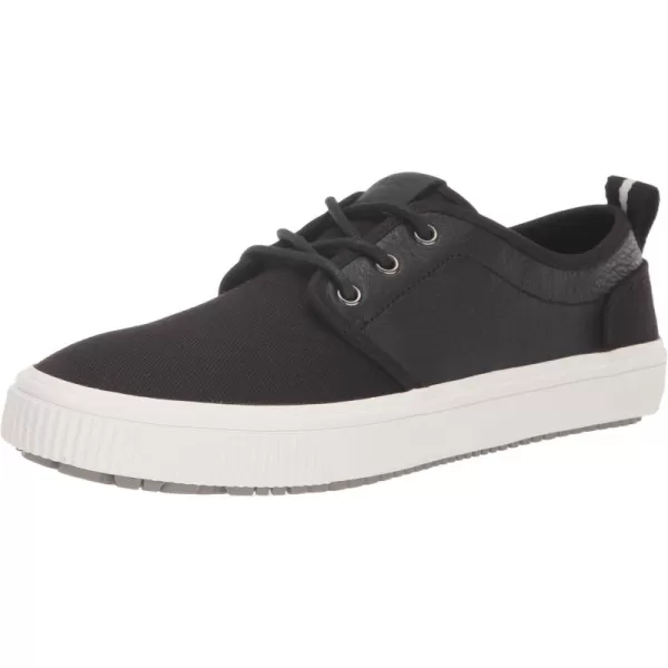 imageTOMS Mens Carlo Terrain Sneakers Shoes  GreyBlack Canvas and Leather