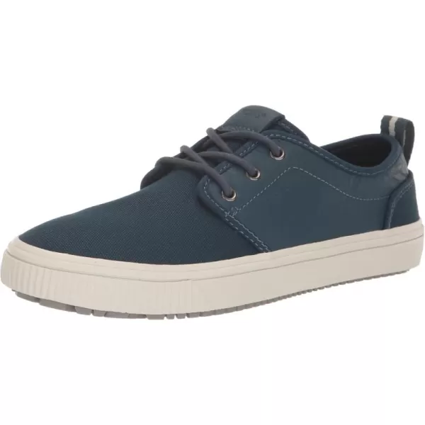 imageTOMS Mens Carlo Terrain Sneakers Shoes  GreyDark Indigo Canvas and Leather