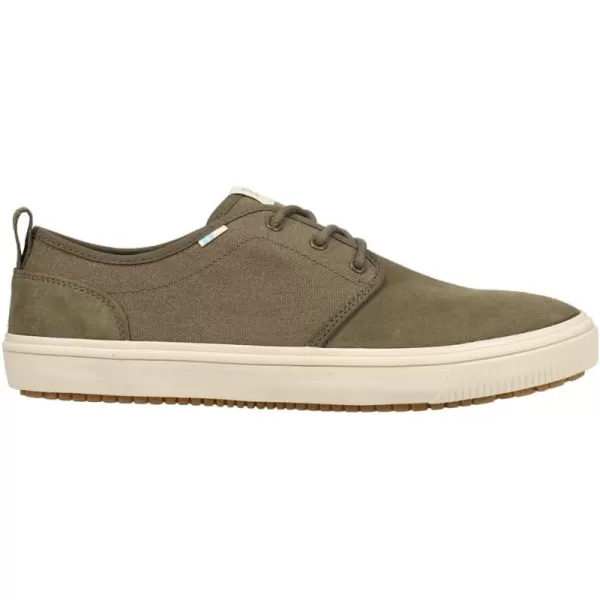 imageTOMS Mens Carlo Terrain Sneakers Shoes  GreyWater Resistant Dark Olive