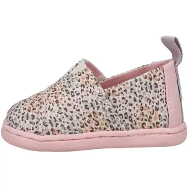 imageTOMS UnisexChild Alpargata Ruffle Slip on Flats Little Big Kid SneakerPastel Multi Mini Leopard