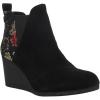 imageTOMS Womens Kelsey Fashion BootBlack SuedeBrocade