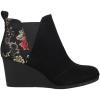 imageTOMS Womens Kelsey Fashion BootBlack SuedeBrocade