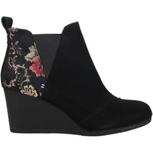 imageTOMS Womens Kelsey Fashion BootBlack SuedeBrocade