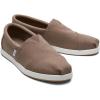 imageTOMS Mens Alp FWD Loafer FlatTaupe Grey Recycled Cotton Canvas