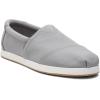 imageTOMS Mens Alp FWD Loafer FlatUltimate Grey Recycled Ripstop Cotton Canvas Distressed Suede