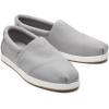 imageTOMS Mens Alp FWD Loafer FlatUltimate Grey Recycled Ripstop Cotton Canvas Distressed Suede