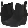 imageTOMS Womens Bailey Ankle BootsSuedeTextileLeather  Booties for WomenBlack