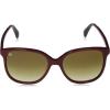 imageTOMS Womens Sandela Oversized SunglassesEarthwise Plum MaroonSolid Brown