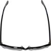 imageTOMS Womens Sandela Oversized SunglassesShiny BlackGrey Polarized