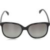 imageTOMS Womens Sandela Oversized SunglassesShiny BlackGrey Polarized