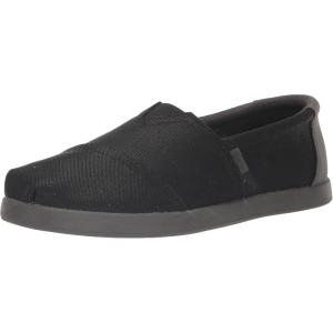 imageTOMS Mens Alp FWD Loafer FlatBlack Waxed Canvas