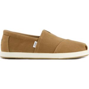 imageTOMS Mens Alp FWD Loafer FlatRecycled Cotton Toffee Waxed Canvas