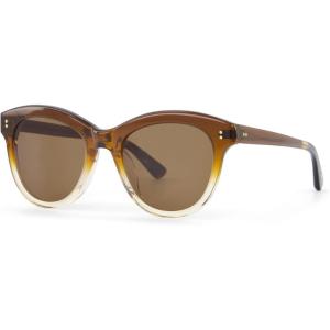 imageTOMS Womens Gwyneth Round SunglassesCappuccino Champagne Fade