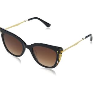 imageTOMS Womens Sophia Cat Eye Sunglasses Honey Multi LaminationShiny GoldBrown Gradient 5321147