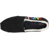 imageTOMS Mens Alpargata 30 Loafer FlatBlack Two Tone FeltRainbow Bar Embroidery