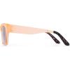 imageTOMS Traveler Unisex Devon Rectangular SunglassesMatteShiny Peach Crystal Fade
