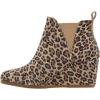 imageTOMS Womens Kelsey Ankle BootDesert Tan Leopard Print Suede