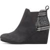 imageTOMS Womens Kelsey Ankle BootForged Iron Grey SuedePlaid