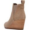 imageTOMS Womens Kelsey Ankle BootTaupe Grey LeatherSuede