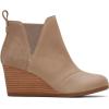 imageTOMS Womens Kelsey Ankle BootTaupe Grey LeatherSuede