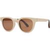 imageTOMS Round SunglassesMatte Oatmilk