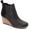 imageTOMS Womens Kelsey Ankle BootBlack LeatherSuede