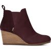 Burgundy Leather/Suede