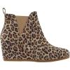 Desert Tan Leopard Print Suede