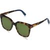 imageTOMS Womens Natasha Square Sunglasses Blonde TortoiseBottle Green Polarized 5320150