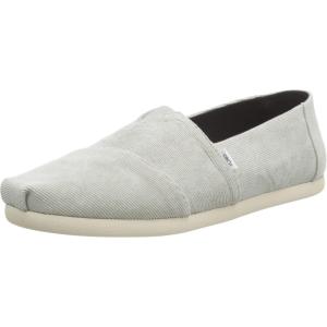 imageTOMS Mens Alpargata Recycled Cotton Canvas Loafer FlatDrizzle Grey