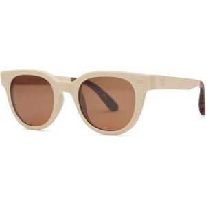 imageTOMS Round SunglassesMatte Oatmilk
